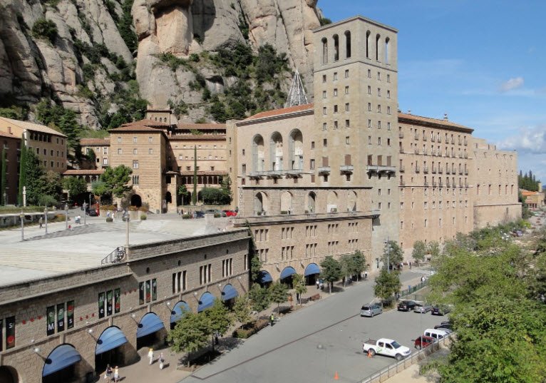 Santa Maria de Montserrat Abbey, Spain